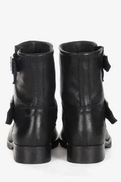 Barbour International Barbour® International Lima Lederstiefel Mit Schnalle, Schwarz -Winterschuhe Verkaufs-Shop 146321s17