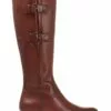 Jones Bootmaker Damen Kniehohe Lederstiefel, Braun -Winterschuhe Verkaufs-Shop 519722s