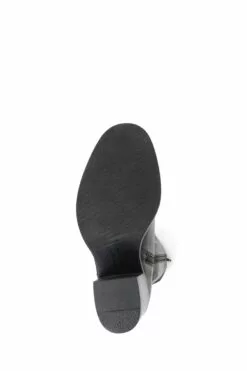 Jones Bootmaker Cesena Kniehohe Lederstiefel In Extraschmaler Passform, Schwarz -Winterschuhe Verkaufs-Shop 8TU328s5