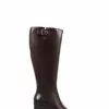 Jones Bootmaker Cesena Kniehohe Lederstiefel In Weiter Passform, Braun -Winterschuhe Verkaufs-Shop 8TY676s