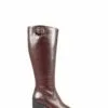 Jones Bootmaker Cesena Kniehohe Lederstiefel In Mittlerer Passform, Braun -Winterschuhe Verkaufs-Shop D26045s