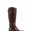 Jones Bootmaker Carrara Wadenhohe Lederstiefel In Schmaler Passform, Braun -Winterschuhe Verkaufs-Shop D26048s
