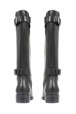 Jones Bootmaker Carrara Wadenhohe Lederstiefel In Schmaler Passform, Schwarz -Winterschuhe Verkaufs-Shop D26049s3