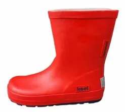 Koel Gummistiefel Rot Barfuß Regenstiefel Uni Kautschuk -Winterschuhe Verkaufs-Shop Koel 7874 1280x1280