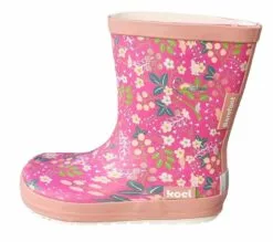 Koel Gummistiefel Pink Blumen Barfuß Regenstiefel Kautschuk 10 Koel Gummistiefel Pink Blumen Barfuß Regenstiefel Kautschuk -Winterschuhe Verkaufs-Shop Koel Gummistiefel 3 1280x1280