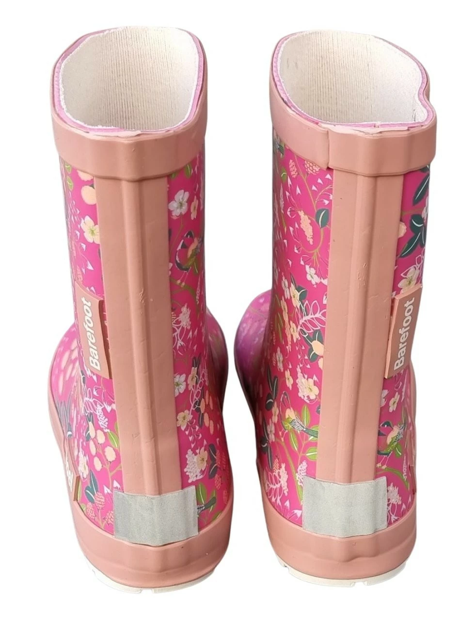 Koel Gummistiefel Pink Blumen Barfuß Regenstiefel Kautschuk 6 Koel Gummistiefel Pink Blumen Barfuß Regenstiefel Kautschuk – Bild 4