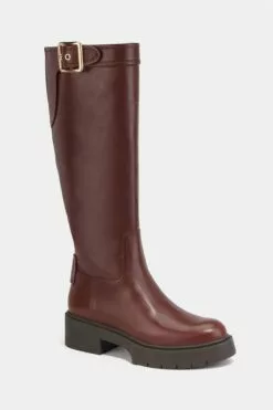 Coach Lilli Wadenhohe Lederstiefel