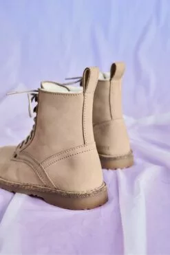 Birkenstock Bryson Lederstiefel Mit Lammfell, Braun -Winterschuhe Verkaufs-Shop U20615s3